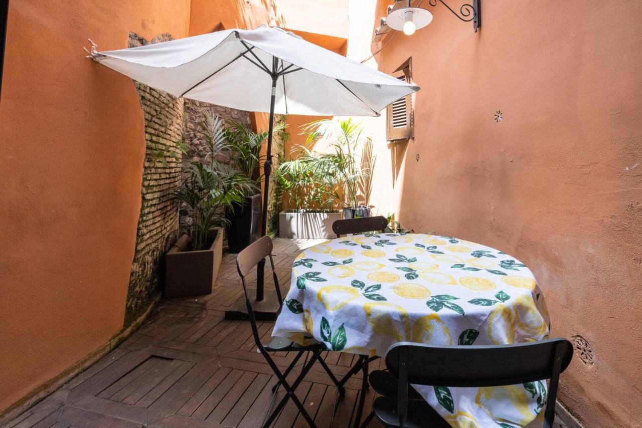 Rione Monti Studio Apt With Private Garden Rom Exterior foto